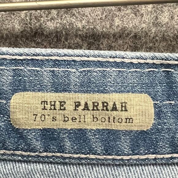 Adriano Goldschmied Farrah Jeans Womens 29 Blue 70s Bell Bottom Denim Retro USA - Picture 12 of 16